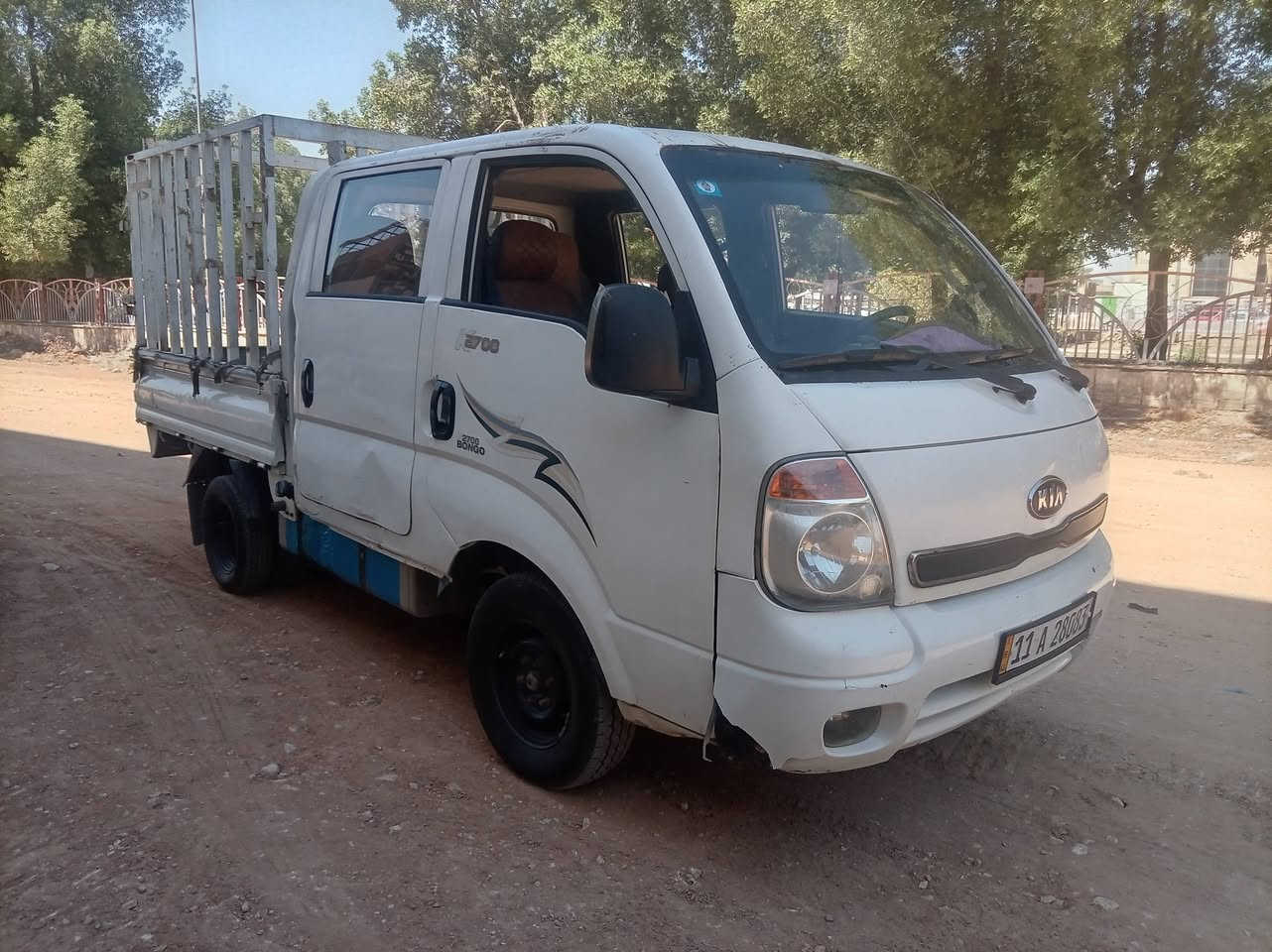 كيا حمل ٢٠٠٦ دبل قماره حداديه كيرمحرك كهربائيات فول بدي كدامك السعر85 ورقه وبيه مجال
***********  كربلا مكاني
