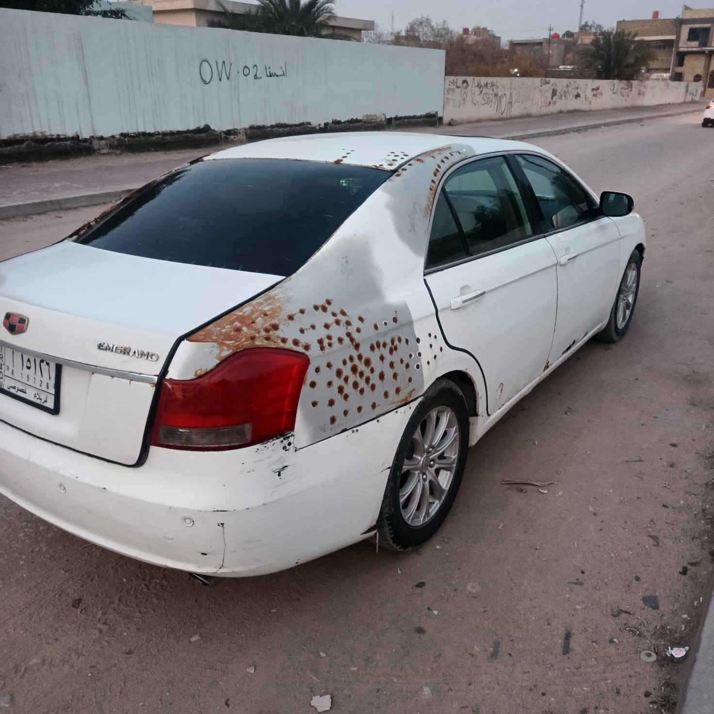 السلام عليكم سياره امكراند  موديل 2012
للبيع اومراوس حجم كبير محرك وگير مسيبوشي محرك خير من الله گير صارله شهر من شاده تبريد ثلچ قطعتين وتدفئه وبيه هاي بالچاملغات الوره واكع عليه باب دفتري ماواصله للحوض ولا للشواصي وخياس اباب السدر  
مكفوله من الچفيه والمتچايه شواصي مكفوله من ضربه سعره 40وبيه مجال مكاني النجف


**إذا كنت صاحب هذا الإعلان وتريد حذفه لأي سبب، رجاءا أرسل رسالة إلى الدعم الفني**