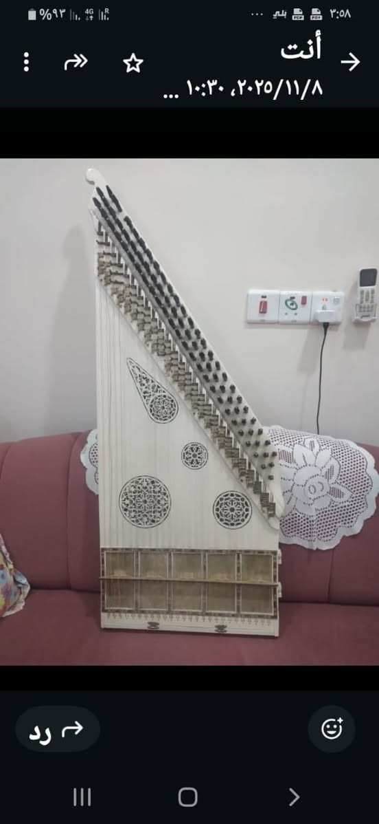 سلام عليكم قانون للبيع
صناعه سوريه
احترافي 
جهاز للعزف  كامل مع كافه ملحقات 
*********** وات ساب
