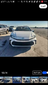 كامري للبيع موديل 25 فئة SE بطارية ليثيوم مواصفات معروفة حادث خلفي بدو...