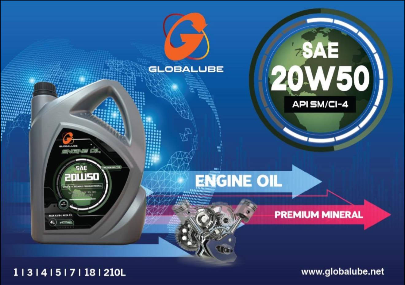 ✨ GLOBALUBE – جودة تثق بها سيارتك ✨
ارتقِ بأداء سيارتك مع منتجات GLOBALUBE المصممة لتوفير حماية أعلى وكفاءة أفضل في مختلف ظروف التشغيل.

🛢️ زيوت المحركات (Engine Oil)
0W20 | 5W30 | 10W30 | 15W40 | 20W50
• Fully Synthetic • Semi Synthetic • Premium Mineral

⚙️ زيت ناقل الحركة الأوتوماتيك (ATF)
DEXRON III – Synthetic Blended

🛑 سائل الفرامل والكلتش (Brake & Clutch Fluid)
DOT 4 – High Temperature

✅ حماية قوية من التآكل والترسبات
✅ ثبات عالي في درجات الحرارة
✅ نعومة أداء للمحرك والقير
✅ جودة مطابقة لمتطلبات الاستخدام اليومي والتحميل العالي

 توصيل سريع لجميع محافضات العراق بانسب الاسعار 
📦 متوفر بأحجام متعددة:
📩 للطلب والاستفسار: ***********
