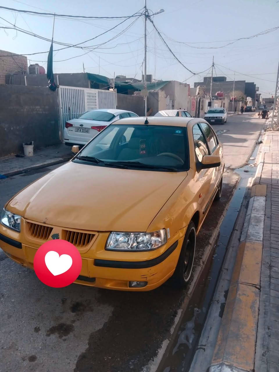 السلام عليكم سمند موديل 11 كفاله محرك بلكارتون صار شهر من شاده  رقم بغداد انكليزي حداديه تخم تاير جاهزات  شرط تحويل ثاني يوم مصفره هيه وغرامات مكان السياره سماوه رقم الهاتف *********** بي واتساب سعر خاص
