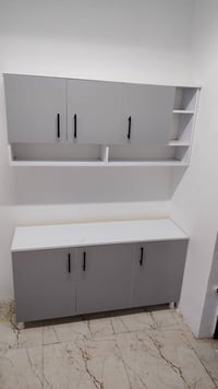 كاونتر MDF • متر ونص • سنك ١٢٠سم