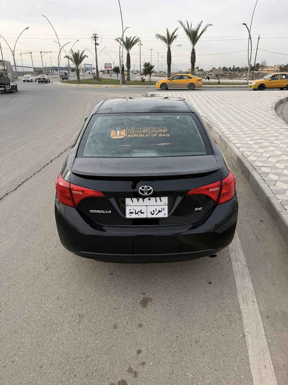 كورلا   2017 Se للبيع فقط .                                        بدون صبغ بدون دواخل 
تعديل بارد  شي بسيط فقط 
محرك كير شرط 
تحويل مباشر 
مكان السياره كركوك ***********
