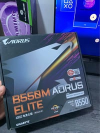 مذربورد B550 AORUS • مفحوص وشغال • النجف