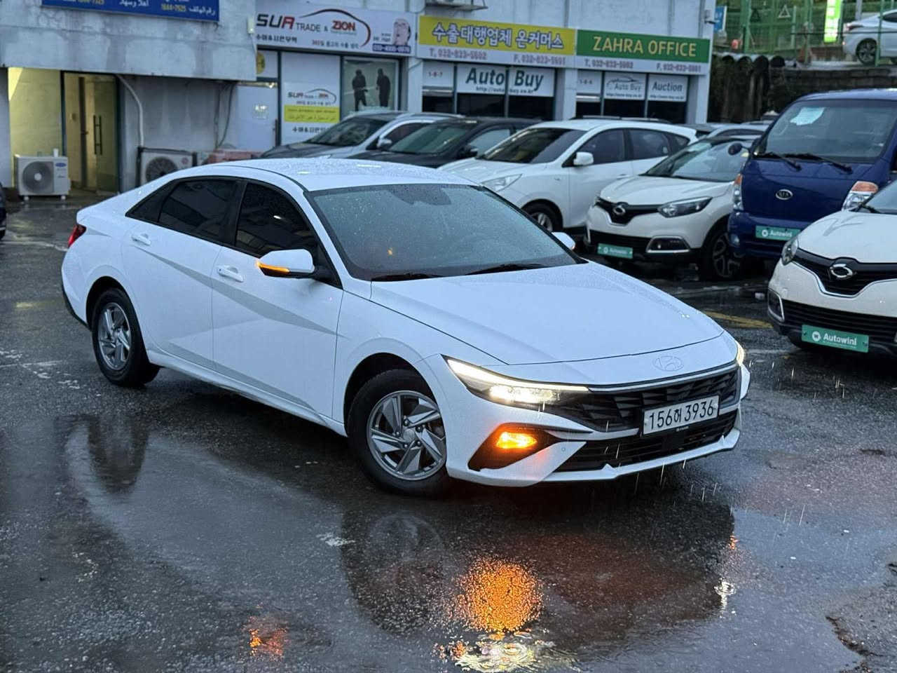 الإنتر أفانتي وارد كوري بانزين مرقمة بصرة موديل 24 ***********
