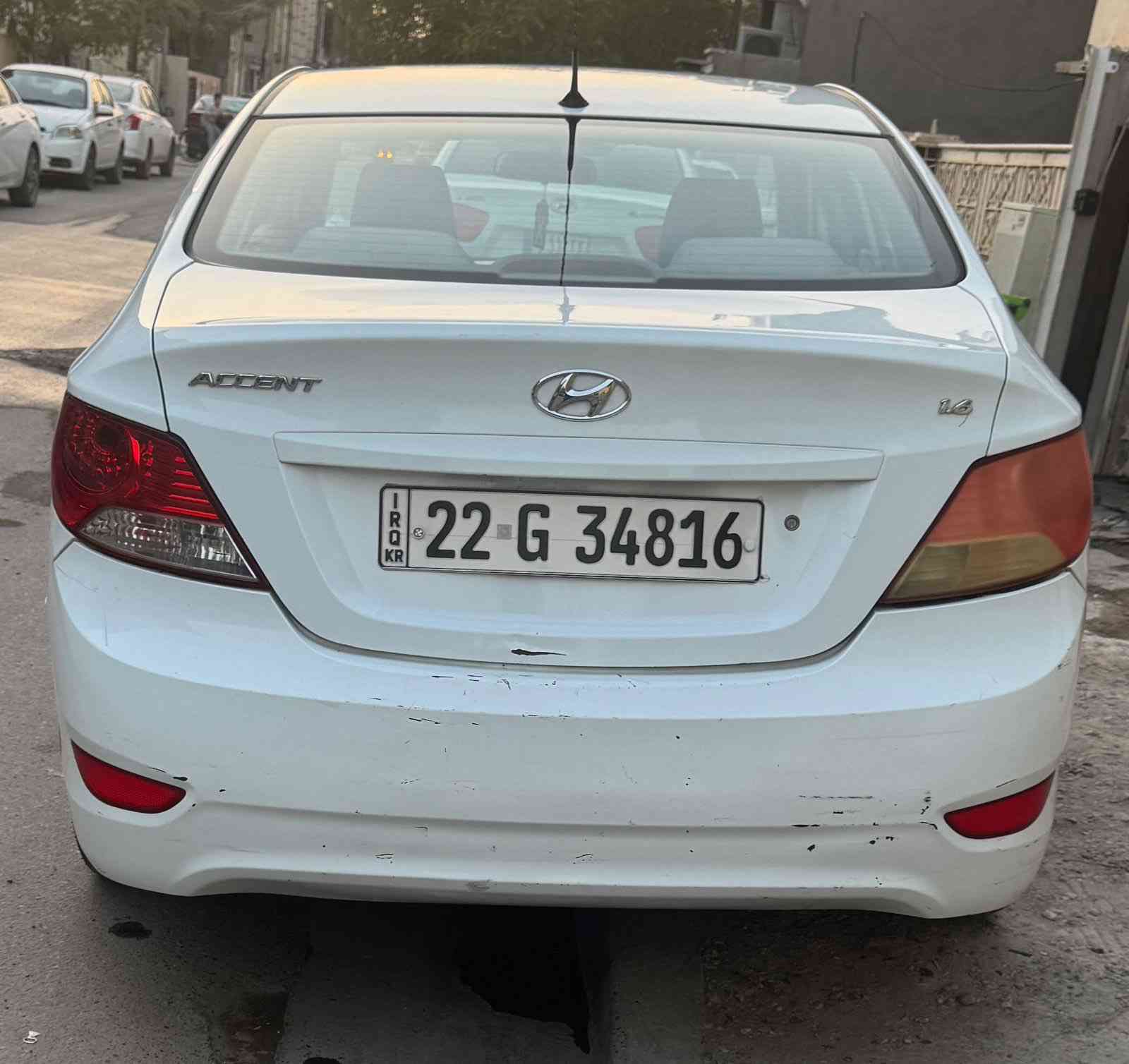 سلام عليكم 

هونداي اكسنت 2014 

وارد خليجي 

السياره رقم اربيل الدولي بااسمي تحول مباشر او وكاله 

ماشيه 128 الف كيلو 

السعر 106 ورقه 

مكفولة عده شخط بسيط بالباب خلف السايق مامصلح 

للتفاصيل اكثر الاتصال 
+964 771 661 6357

غير متواجد على الفيس


**إذا كنت صاحب هذا الإعلان وتريد حذفه لأي سبب، رجاءا أرسل رسالة إلى الدعم الفني**