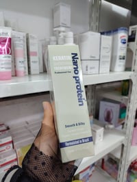 نانو بروتين • كيراتين • شعر ناعم