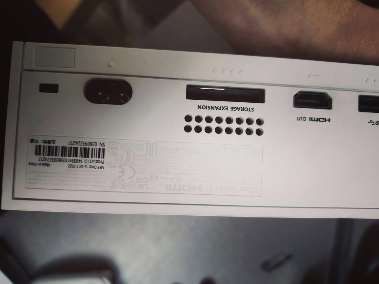 اكسبوكس سيرس اس للبيع استعمال شي بسيط لوك ستيكر ممفتوح ويا ups 850 مكسما و يا بطاريات شحن عدد اثنين الاكسبوكس ملحقاته وكارتونته كامله كيبلات وجوستك وحته بطاريات جوستك الاصليه ممفتوحه
السعر 400 الف موقعي الاعظمية للاستفسار ***********
