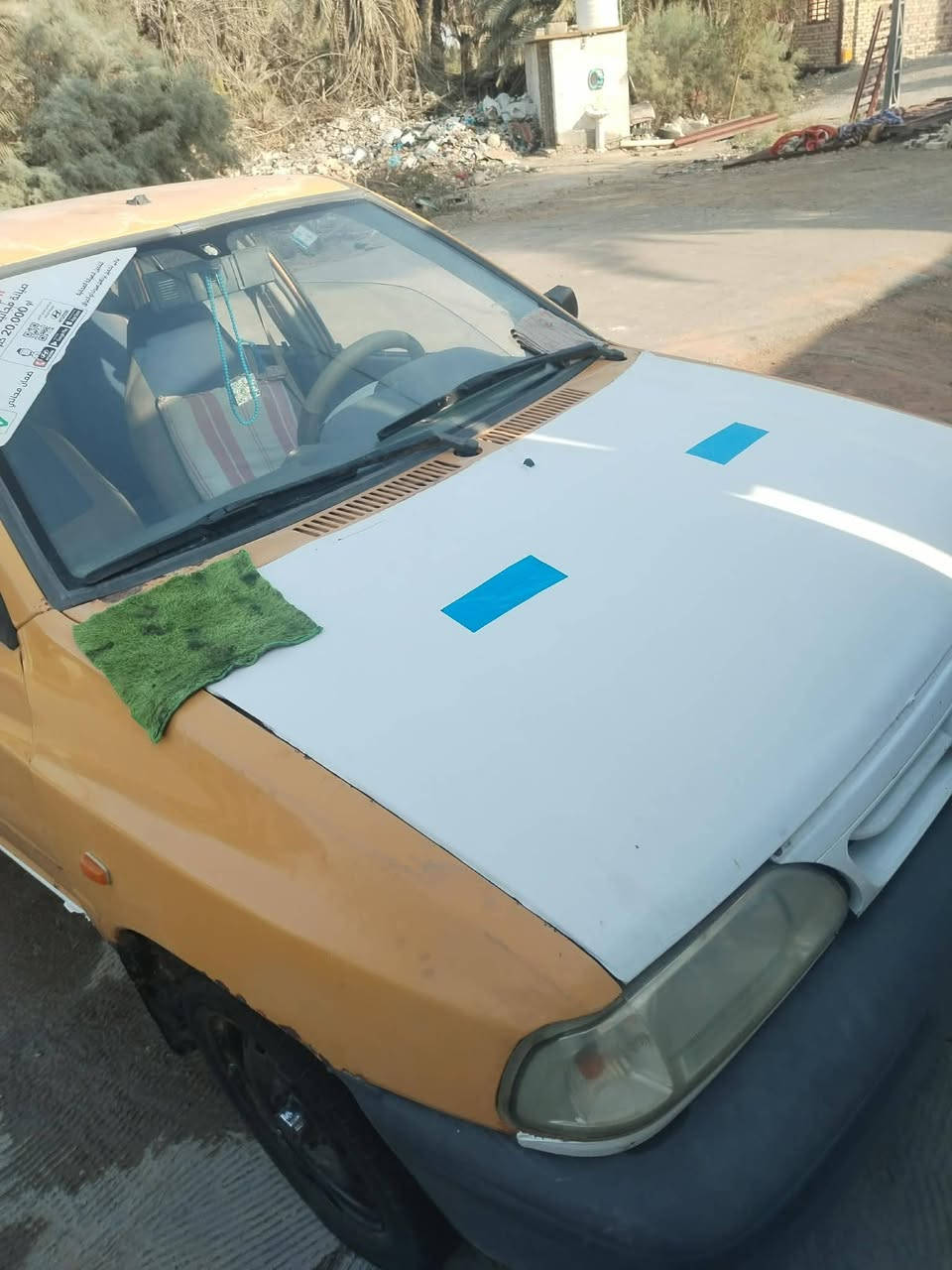 سلام عليكم سايبا ١٢ لبيع السعر ١٥ وبيه مجال ابيع كوم حديد مسئول بس عل المداور مكينه كايمه مستحقه تجفيت مكان السياره ديوانيه الشراي يتصل عل رقم ***********
