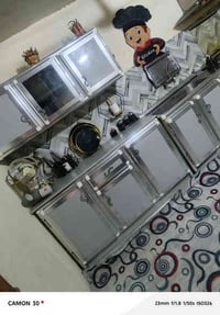 غرفه نوم تسكام ثقيل سعره 750 كاونتر نضيف سعره 200  طباخ شغال كله فرن ف...