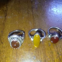 ٣ خواتم • فضة 925 • بغداد حي النصر