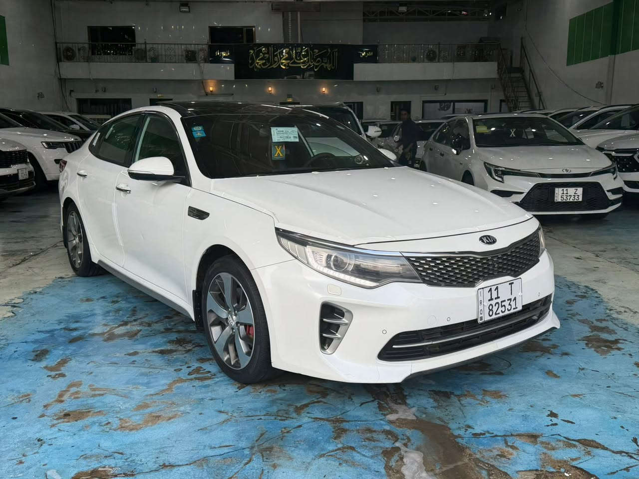 السلام عليكم
للبيع اوبتما 2016 خليجي جيتي لاين
اعلة فئة

ماشية ٧٨
مكفولة كفالة عامة
بصمة
بانوراما 
اربع كامرات
تردفئة وتبريد كشنات
كشنات جلد وكهرباء وخزن ميموري
سايد بريك بصمة واوتو هولد
زراك لايت 
حساس امامي وخلفي 
رادار جانبي
محرك 2400 جي دي اي

السيارة جديدة جداً 
رقم بغداد الجديد بأسمي 

السعر  ١٦٠ ورقة وبي مجال بسيط

عنوان بغداد البياع معرض الحوراء

***********
