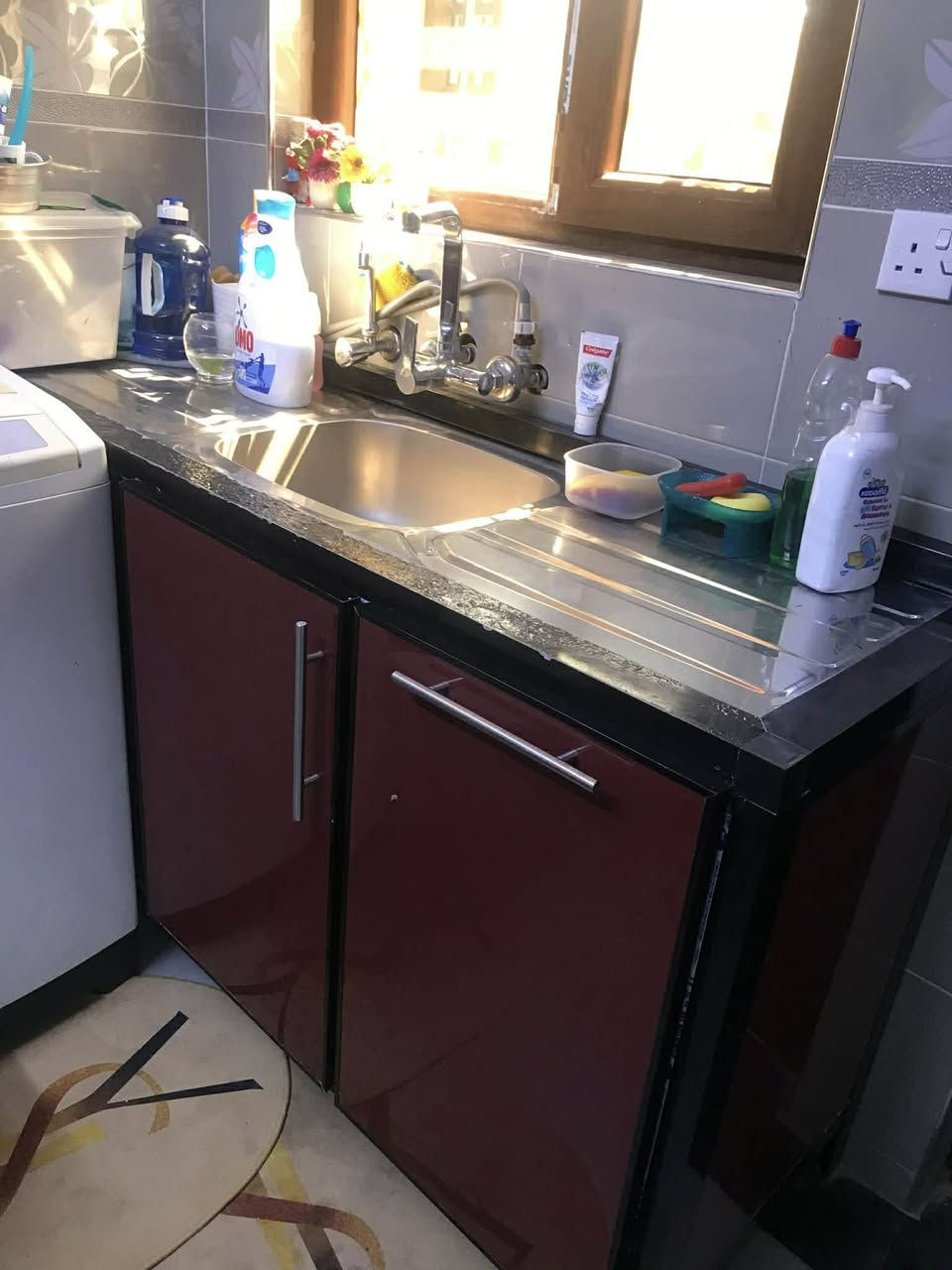 تخم 8 مقاعد خشب زان مابي اي ضرر فقط يحتاج غسل  والكاونتر  للبيع قياس متر و70 والسنك متر و20 مرمر 
التخم ب400 الف 
الكاونتر ب250 جديد مستخدم شي بسيط مكاني بغداد  الدوره جمعيه خير الله وبيهم مجال بسيط✨


**إذا كنت صاحب هذا الإعلان وتريد حذفه لأي سبب، رجاءا أرسل رسالة إلى الدعم الفني**