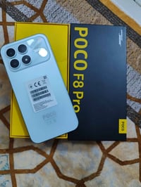 بوكو اف 8 برو  نظافه 100/100 كامل ملحقات  ذاكره 512 عشوائيه 12  السعر ...