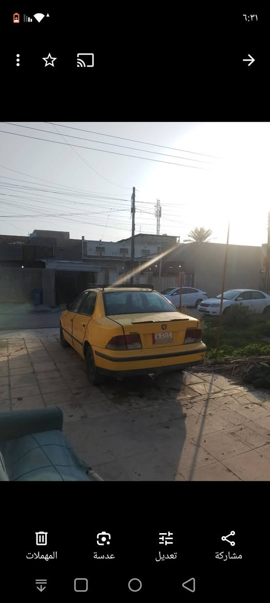 السلام عليكم ورحمة الله وبركاته
سمند 2009 للبيع لون 🍋 مصفره هيئه وغرامات سنويه مال ماقطه لحد سنه 2027 سياره حلوه ونضيفه مامتعوبه مال شغل  سياره بااسمي تحويل شوكت ماتريد رقم بغداد 
مكان بغداد حي الجهاد السعر 27 وبيها مجال للطيبين كير ومحرک شرط الرقم// ***********
