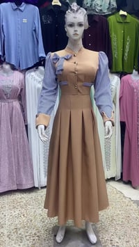 فستان صيفي • دابل إيطالي • مقاسات ٣٨-٤٨