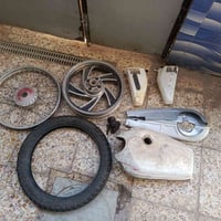 غراض دراجة أيراني زوج ويالة واحد 17 واحد18 وعنبار بريك كامل أمامي زوج ...