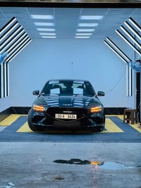 جينيسس G70  موديل 23 برستيج اعلى فئه فول مواصفات V6 توين تيربو حادث كل...