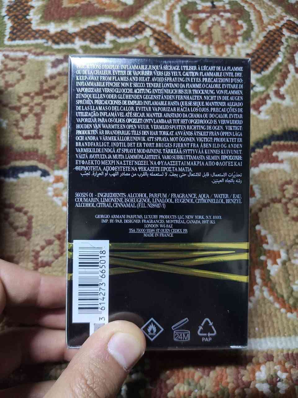 عطر فرنسي 100 مل


**إذا كنت صاحب هذا الإعلان وتريد حذفه لأي سبب، رجاءا أرسل رسالة إلى الدعم الفني**