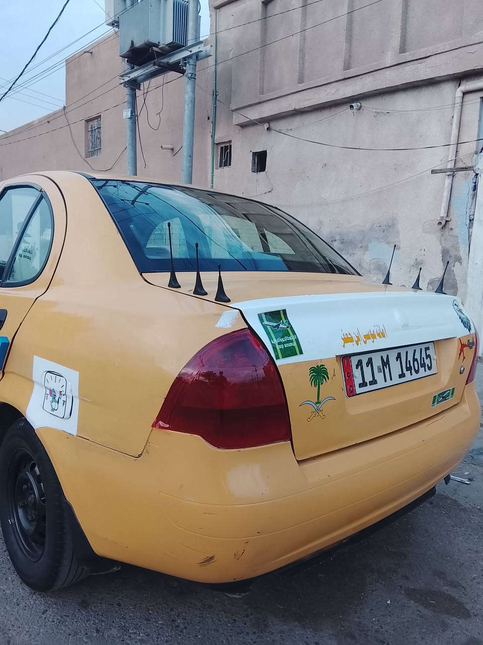 سلام عليكم طيبه 2015 رقم انكليزي تحويل مباشر مصفره هيئه ومرور شواصي مكفولات لغود وجنطه مكفولات تخم تأير حداديه جديد كهربائيات كلهه شغاله كير مكفول مكينه بيهه بدايه خيط بخار بدون تنقيص سياره جاهزه علا اخر حبايه مكاني كربلاء السعر 35 وبيها مجال  رقمي الاستفسار ***********
