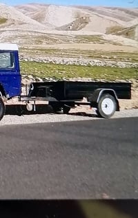 للبيع عربانه دنكير امريكي شغال لايتات لونها مصبوغ اسود طول بعرض 160*3 ...