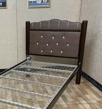 سرير حديد • ٩٠×١٩٠سم • توصيل بغداد