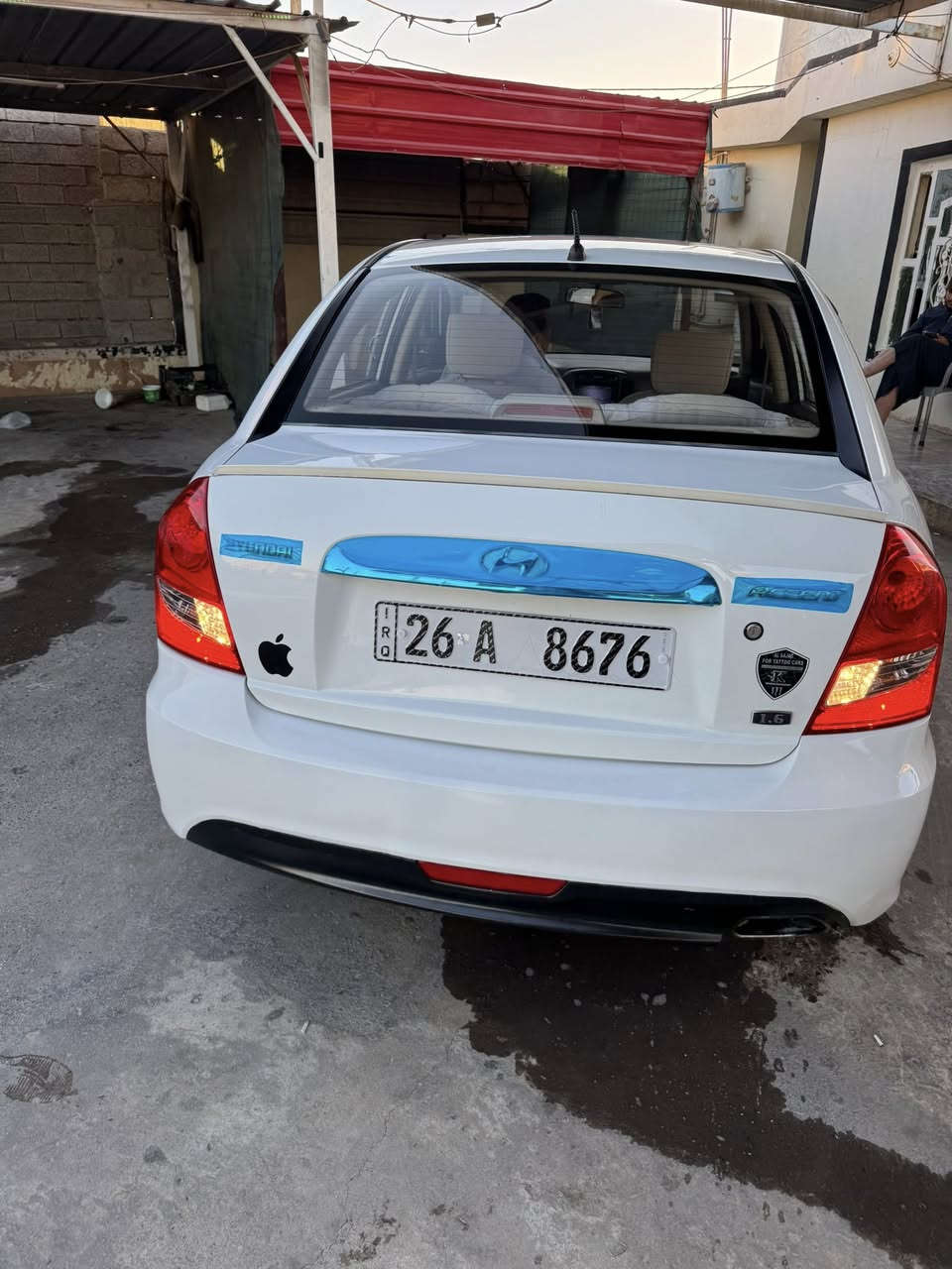 للبيع اكسنت دبدوب موديل 2011 فتحة سقف اشارة بالمرايه يدات نيكل بلاجكتور امامي محرك 16 دوش 
بدون ضرر بيها صبغ شبر بالجاملغ الخلفي يم قبق البانزين 
رقم صلاح الدين دولي ب اسمي
السعر 105 وبيها مجال 
للاستفسار اتصل 
***********
***********
