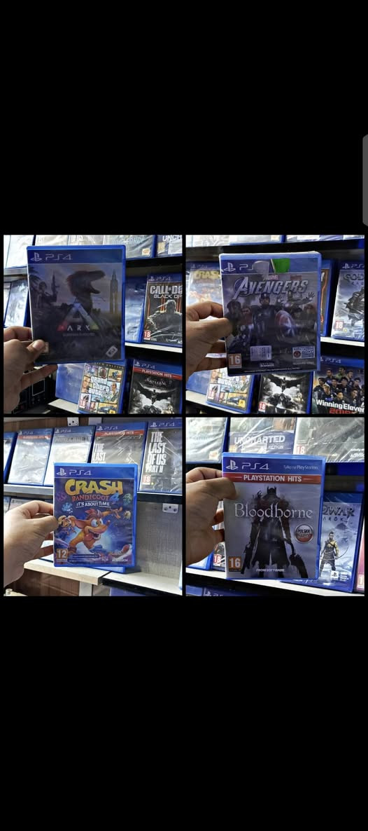 العاب مستخدم و جديد للبيع او مراوس 🎮
ضمان استبدال 3 ايام 🔥 

توصيل متوفر للجميع المحافظات 3الف فقط ❤️
بغداد مدينة الصدر قطاع 71 
***********
