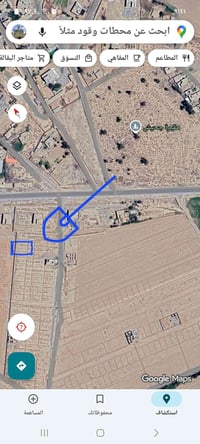 مقابل مقبرة الجحيش • ٢٠٠م • قطعة أرض