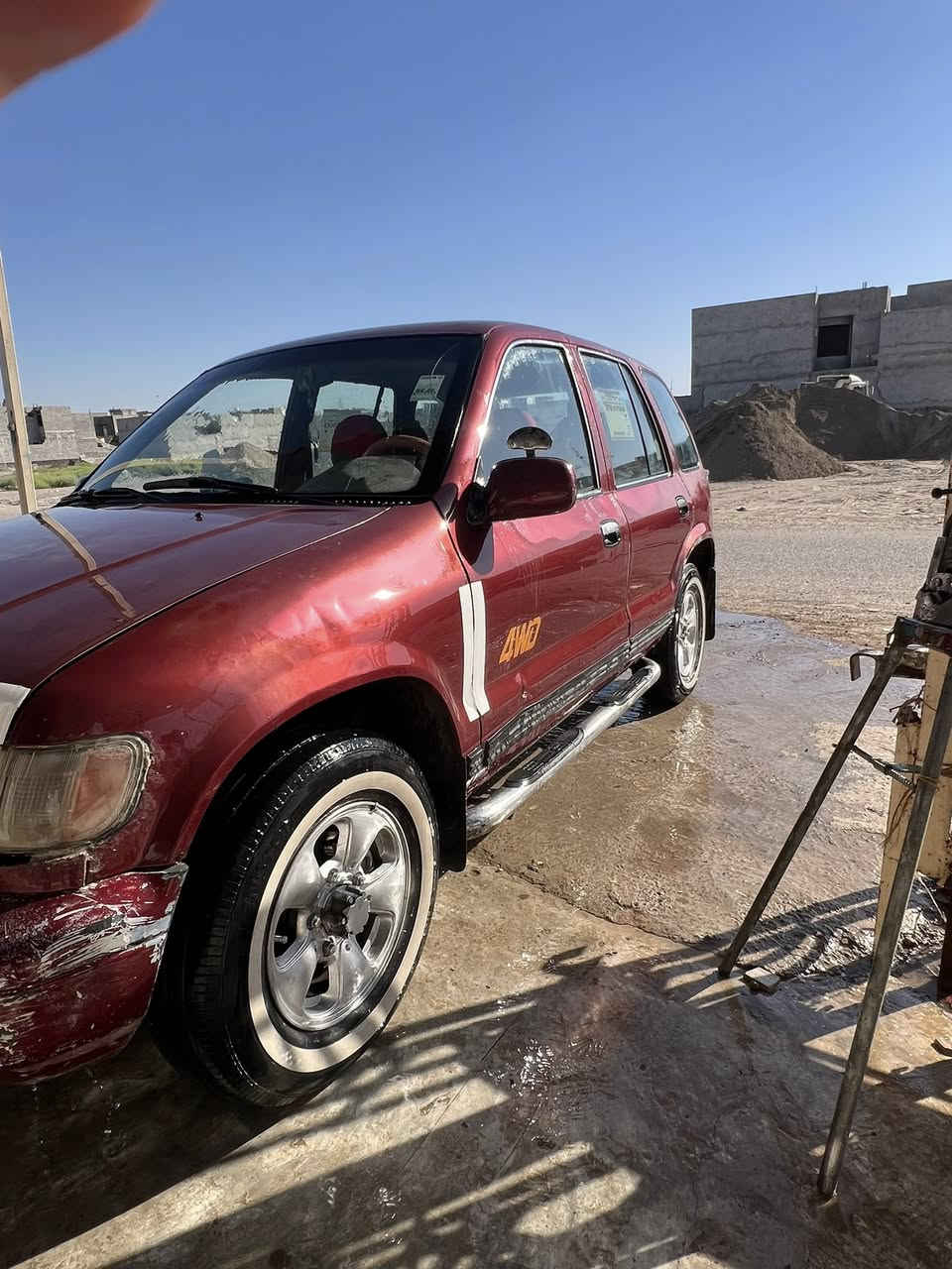 للبيع كية سبورتج مديل 94 السيارة جاهزة من كلشي مابية اي نقص السعر 40 وبيهة مجال بسيط  مكاني ديالى بعقوبة التحرير ***********
