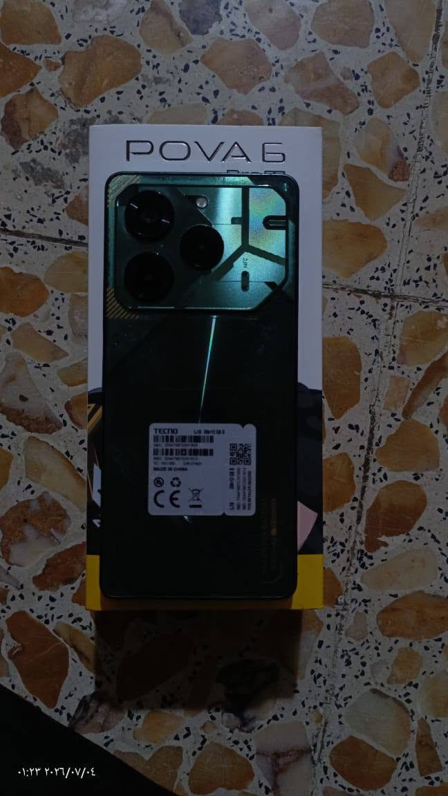 تكنو بوفا 6 برو 5g
السعر 240
النضافه100%
ذاكره 256
العنوان كربلاء تفاصيل الباقيه خااص


**إذا كنت صاحب هذا الإعلان وتريد حذفه لأي سبب، رجاءا أرسل رسالة إلى الدعم الفني**