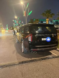 تاهو خليجي وكالة المنصور بريمريه  موديل 22  والمواصفات معروفه ماشيه 90...