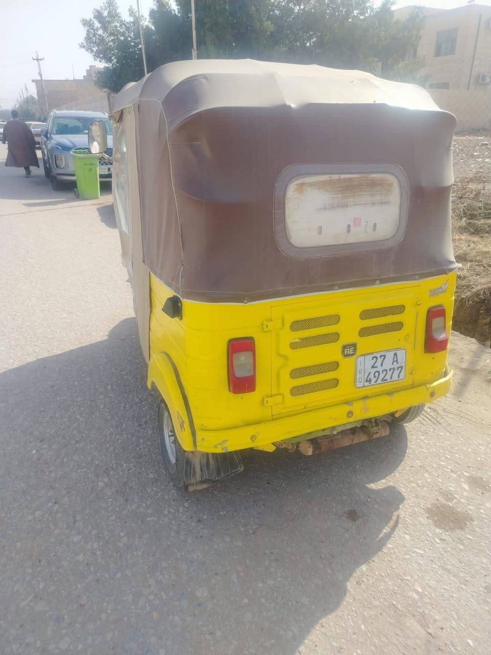 سلام عليكم شباب تكتك للبيع2018بشهر11طالعه رقم انگليزي وبسمي التكتك مجفته مره وحده كلشي شغال بيه تكتك خير من الله مشي ونضافه سعر4ملاين و300الف وبيه مجال للشراي***********
