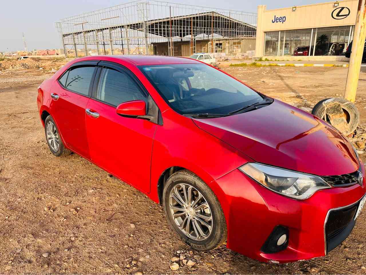 السلام عليكم 
كورلا 2016  ب اسمي مكينة 1800
تبريد ثلج 
حدادية جديدة 
تخم تاير 
لون مميز كرزي 
بيهة خمس قطع صبغ كلير بدون دواخل ابيع حزام كما موضح بالسونار 
سيارة استخدام شخصي ونضيفة بالخير على الياخذها 
السعر 105وبيهة مجال 
للاستفسار ***********
مكان السيارة واسط Singapore
