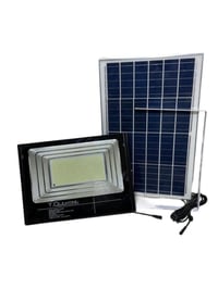 •كشاف LED عالي الإضاءة للاستخدام الخارجي.  •لوح شمسي (Solar Panel) لشح...