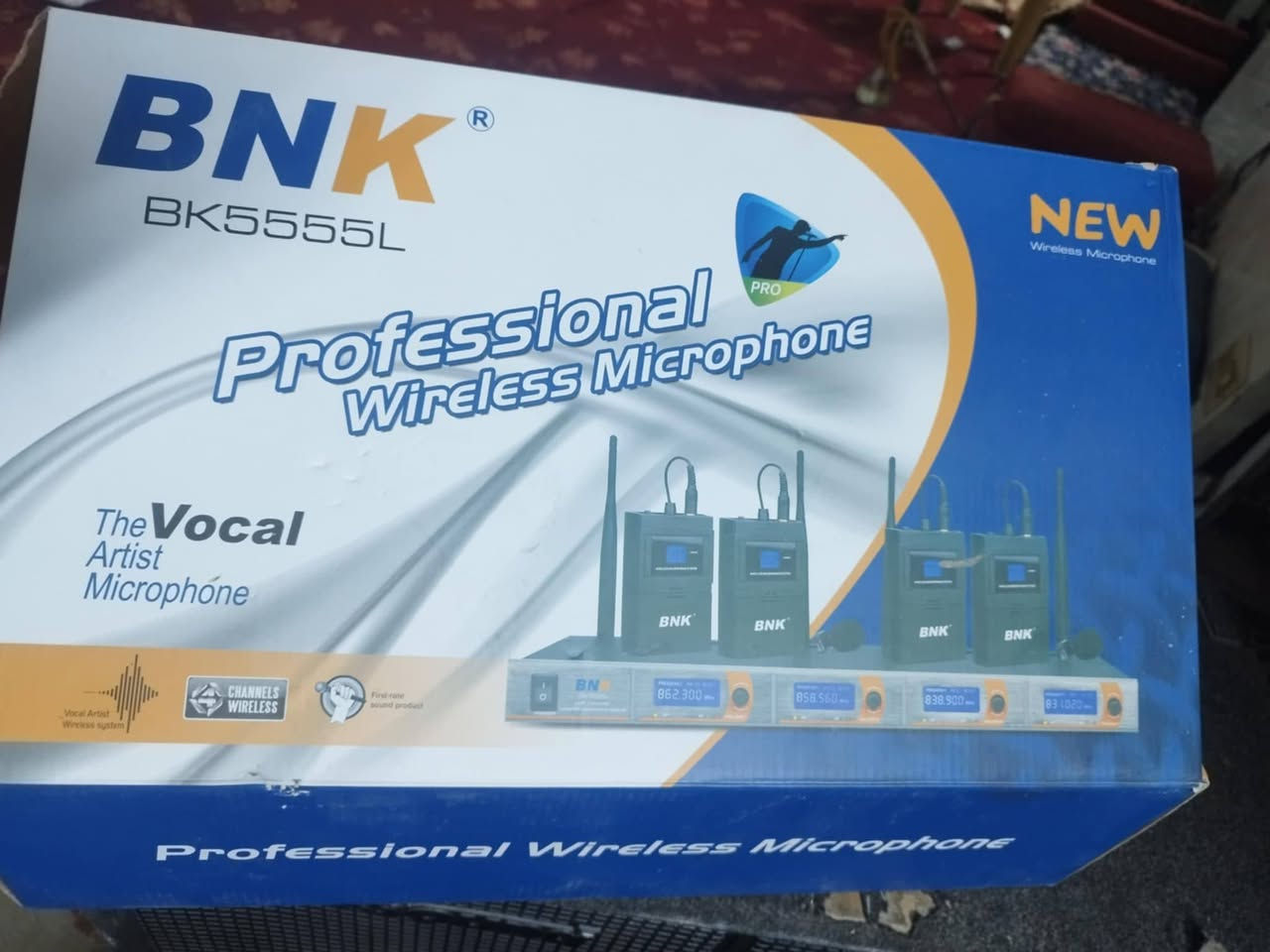 نك مايك منضومه رباعيه
العدد قطعتين ماركه معروفه
السعر 125 وبي مجال 
بابل ***********
