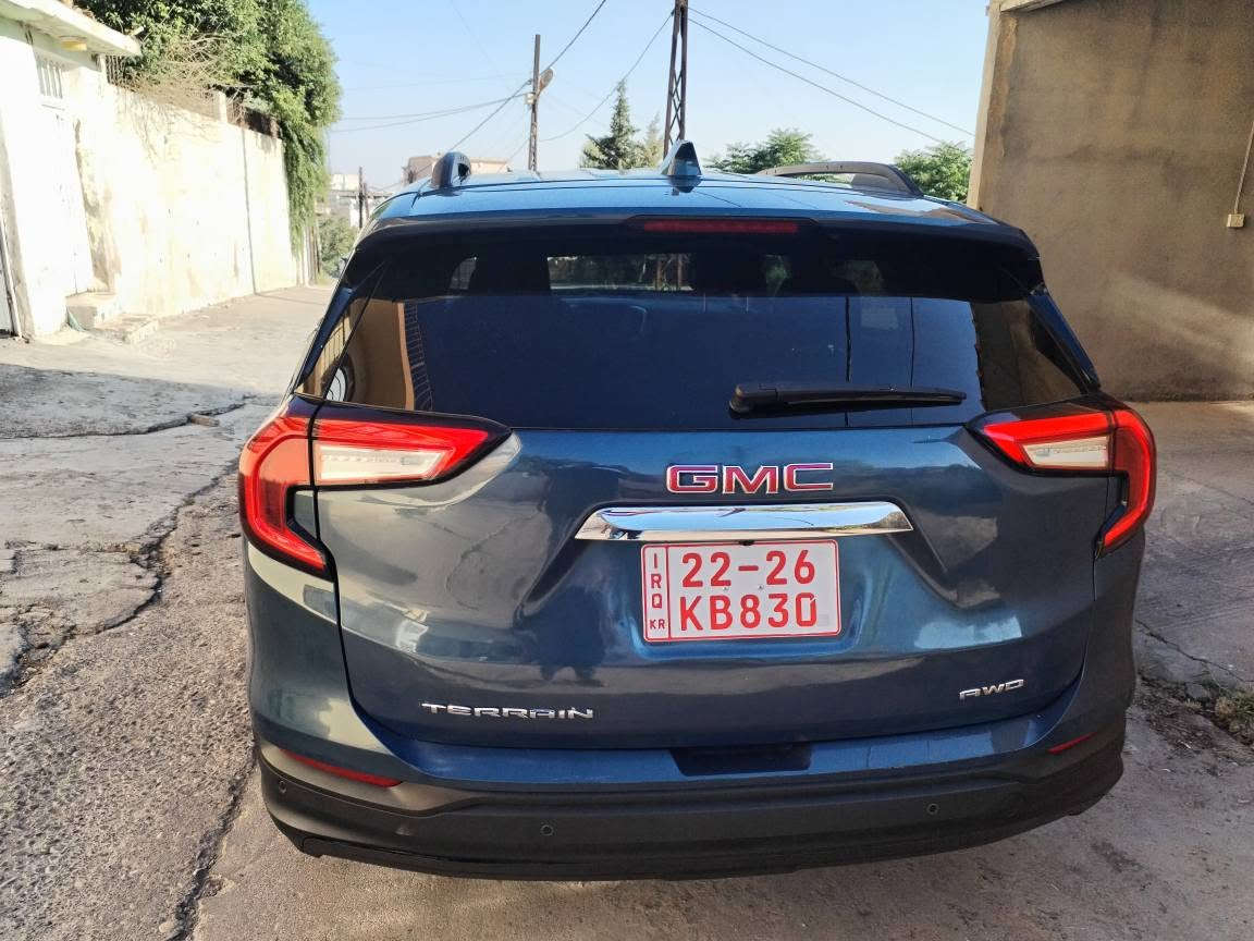 Gmc Terraain 
ژماره ته له فون ***********
موديل 2024
موصفات SLE /AWD
سياره بيش ئو باش كه به سه 
سياره بي ايرباكه 
به ردي گزورزي به شه رت 
رادار به شه رت. 
هه موو تشتي به شه رت 
ژمارا كاتي
سعري. سيارا 128او مجال 
سياره زور خاوينه
مالي دوسته أربيل, العراق

