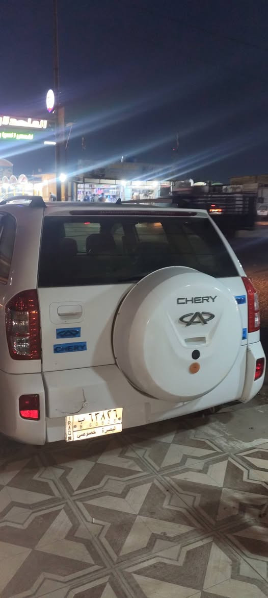 شيري تيـكو
موديل 2013 
رقم بصرة مشروع وطني سنوية للـ 28 راعيهة بالعمارة بحي الجامعي
السيارة كفالة من الضربة والتبديل والصبغ ما عدةصبغ  شبرين بالباب الخلفي الباقي كفالة 
ميكنة وكير وحدادة 
كهربائيات كلهة شغالة 
منظومة زنون عالي ناصي 
‏‪0771 009 1458‬‏ ابو عباس
