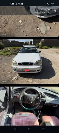 دايو لانوس بسمنه شغاله وجاهزة  مكينه مفتوح ١٦٠٠  كير عادي  تبريد شغال ...