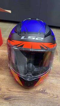 خوذة LS2 • جديدة • جام فسفور