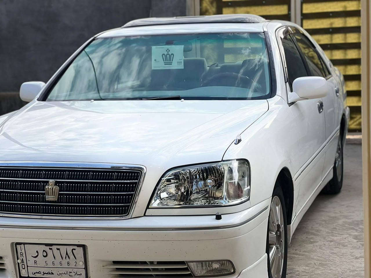 السلام عليكم 🫡 ملكه للبيع موديل 2003 كرستال اصل سياره جاهزه مجهزه ما بيه اي شي كبل الشارع سياره مال جناي سياره متعوب عليه ونضيفه وطك فلين 4دكم فول عدا الفتحه مكان السيارة نجف السعر 100$ وبيها مجال قليل للاتصال***********
