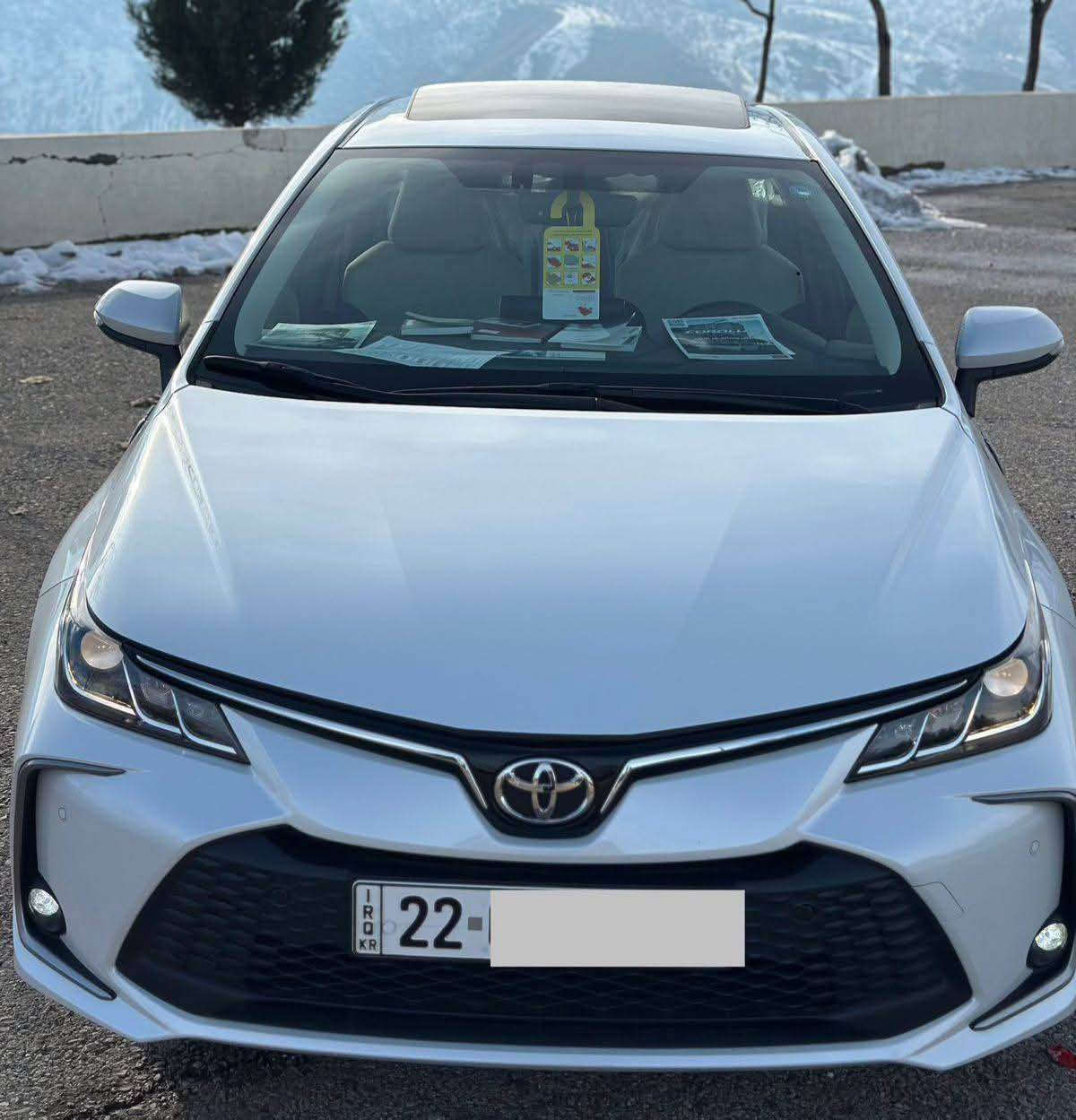 لەسەر ئیزنی ئەدمین.                                             تويوتا كرولا 2023 خليجى مواسهفات GLI 
فول مواسه فات شه ريكه جيهان
25 هه زار رويشتيه
سياره كه ده حامى بو ده حامى به شهرته شوخت قوب سارد هيجى نيه كامل سيرفسى له شه ريكه كراوه به ناو خومه كايحهى بيلادى دانه دراوه
سعر175 مەحامەلە
رەقەم تەلەفون *********** رانية, السليمانية
