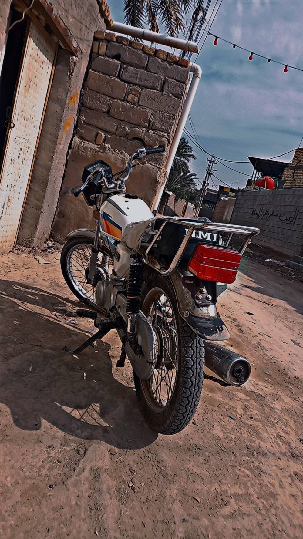 دراجه ايراني ادوات مكينه اصليه بلاد نامه شلامجه مكاني القرنه-الشرش-الجلعه