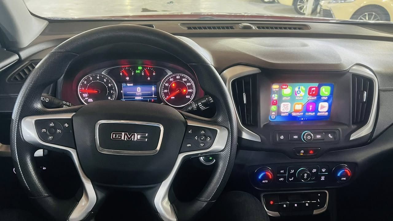 ‎السلام عليكم ورحمة الله
‎للبيع سيارة: جي ام سي تيران 2022
‎•الضرر: قبق جنطه فقط
‎•الرقم : نجف بأسمي 

‎•المواصفات :
‎▪️السيارة: جي ام سي تيران لون دم الغزال  فئه SLE 
‎▪️الموديل: 2022
‎▪️المحرك: 1.500 L تيربو (اربعة سلندر)
    العداد: 44 الف ميل  
‎▪️حجم الويل: ويل كب حجم 17 مع طقم تايرات بحالة ممتازة
‎▪️غرفة السيارة : كشنات السيارة مخمل اسود اصل
‎▪️لايتات زينون عالي وناصي مع حاجب LED   
‎▪️تحكم فول كهرباء لكرسي السائق
‎▪️شاشة الدشبول حجم كبير للتحكم بايعازات السيارة
‎▪️تبريد قطعتين امامي وخلفي
‎▪️تدفئة لكراسي المقدمة
‎▪️تدفئة بالستيرن
‎▪️سايد بريك دگمة
‎▪️سستم صوت BOSE 
‎▪️تحكم ستيرن جهتين بلوتوث وحاكية وكروس سرعة وتحكم صوت 
‎▪️نظام ABS مانع انزلاقق 
السعر المطلوب 170 ورقه
 
‎الاتصال***********

‎مكان السياره النجف
