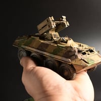 دايوراما • مجسم مدرعة • BTR-70 • SA-9 Missile • مجسم بلاستك • مقياس 1:...