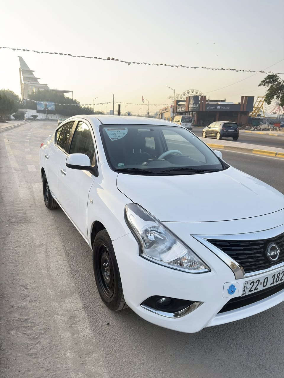 السلام عليكم  نيسان صني هندي  مديل 2025  ماشيه 19الف البليته الزركه  كفاله عامه عده طعجه بل داير الخلفي 
معروفه مواصفاته حساسات خلفيه 
تبريد ثلج + تدفئه
شاشه نضام الكار بلي 
دوشمه ارضيه وكشنات السياره كامله
السياره رقم شمالي تريد تحويل تريد وكاله  
السعر 128$ وبيه مجال 
غير متواجد على فيس رقم الهاتف ***********
