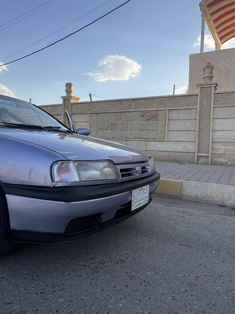 السلام عليكم. .. بسعر مناسب 36 وبيه مجال
نيسان برايمر موديل 1992
محرك 1600 المرغوب شرط ممفتوح مال كصه
رقم صلاح الدين الماني سنويه جديده تحويل ثاني يوم 
صدر امامي خلفي جديد بور ومشط شرط 
محرك /كير /صدر / كهربيات /. كله شرط 
الموصفات //السياره مصبوغه عام بدون ضربه بدون معجون بدون اخياس شاصي مكفول 
داخل نيلي بلادي. غرفت السياره جديده 
4 جام كهرباء كله شغال حته الخلفيات 
لايت بكلايت كصه شرط كله شغال 
مكان السياره تكريت القادسيه بسعر 36 وبيه مجال 
***********
