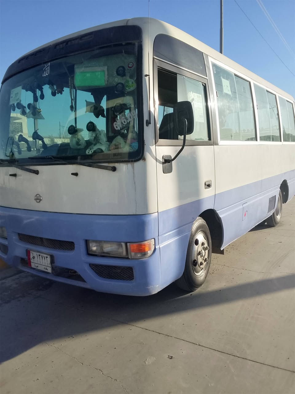 سلام وعليكوم لبيع نيسان كوستر موديل 2002 رقم بغداد مشروع وطني رقم و سنويةجديد كوبون بنزين بيها سيارة كير محرك اكسل وشانصي یشرط تبريت يشتخل بس خاز مابي سيارة خاز و بنزين كهربايات كولة شيتخل سيارة نضيفة سعر 130وەقەبیها مەجال  *********** وتساپ *********** مكان كركوك ليلان
