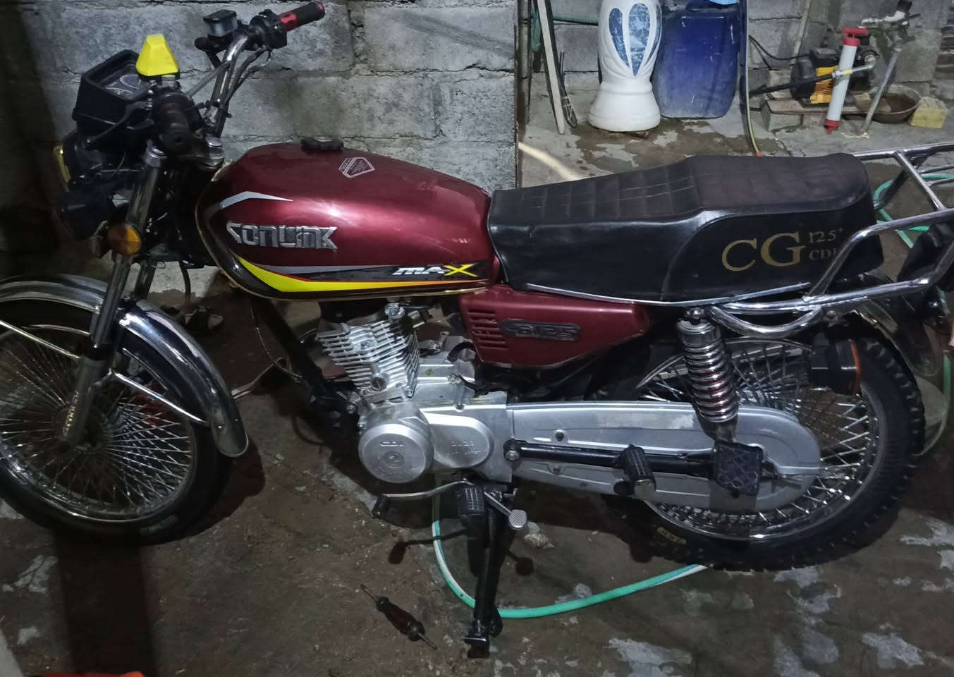 السلام عليكم من رخصت الادمن دراجه للبيع ايراني اربعه كير موديل 23محرك مكفول   سعرها 550وبيه مجال  موجود خاص وهذا رقمي *********** وبي واتساب
